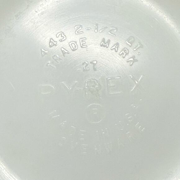 Vintage Pyrex 4 Pc Verde Green Mixing Bowl Set Mid Century Nesting - Picture 5 of 12